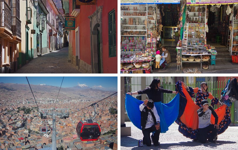 best places to visit in Bolivia - La Paz